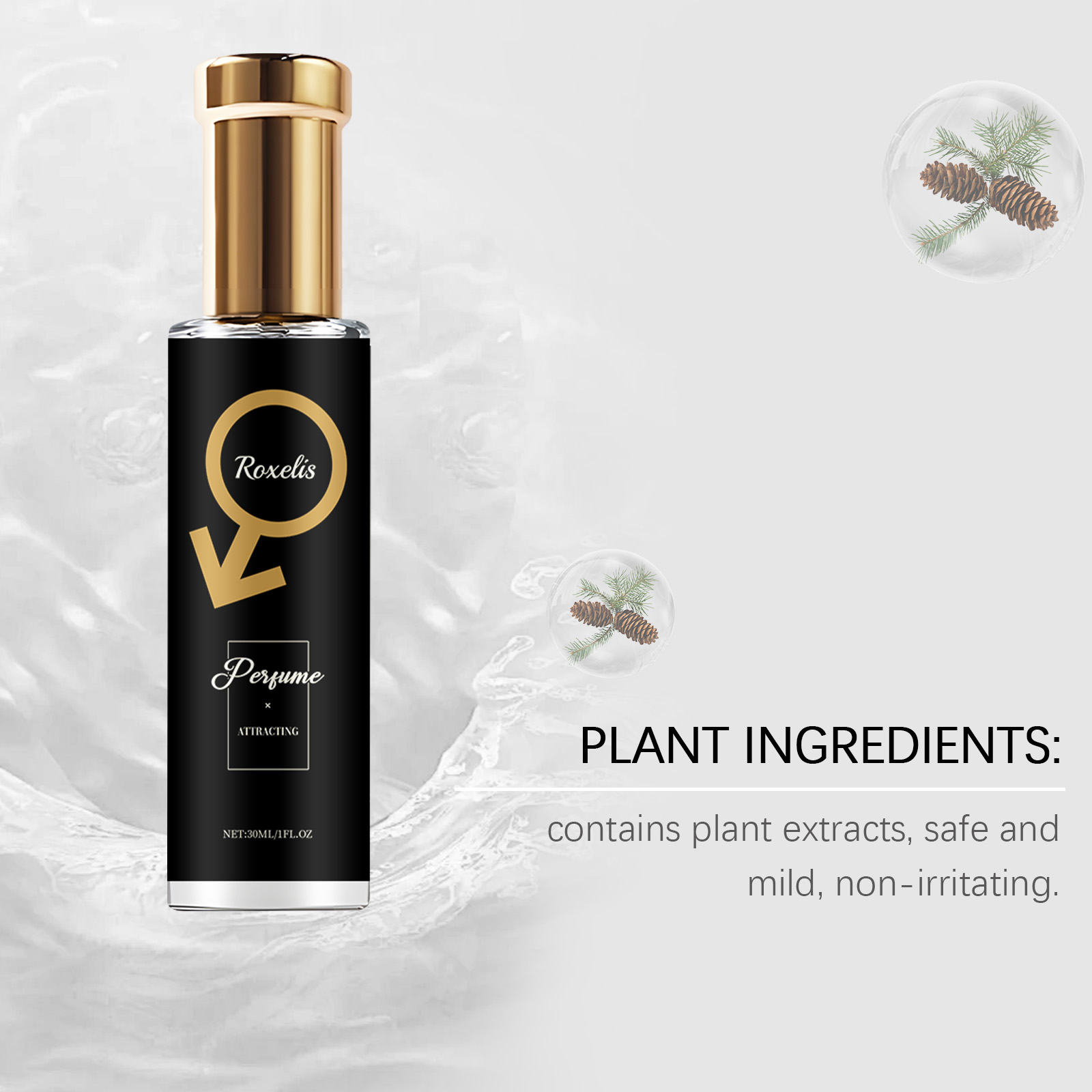 Roxelis 30ml Men Pheromone Per - огляд і ціна Perfume Xeryus